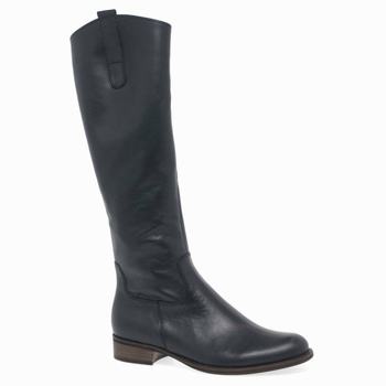 Black Women's Gabor Brook S Knee High Boots | DPX-436198