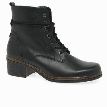 Black Women's Gabor Soul Ankle Boots | RCZ-137468