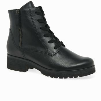 Black Women's Gabor Zane Ankle Boots | OGC-158093