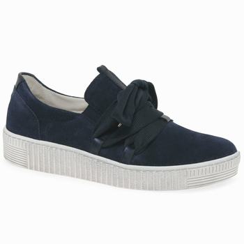 Blue Women's Gabor Waltz Casual Trainers | TZK-612930