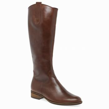 Brown Women's Gabor Brook S Knee High Boots | OAL-673540