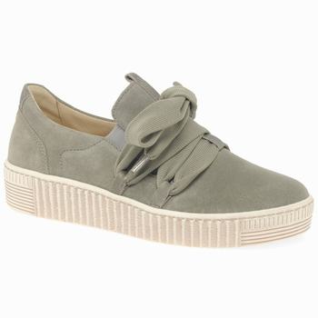 Brown Women's Gabor Waltz Casual Trainers | WAX-256103