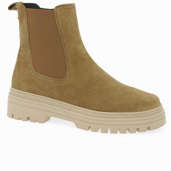 Khaki Women's Gabor Gazania Chelsea Boots | DUN-056891