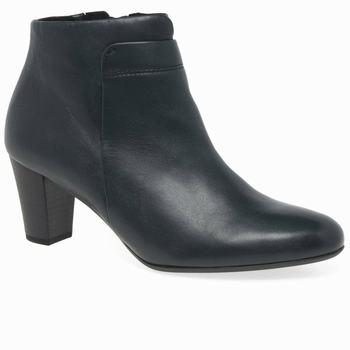 Navy Women's Gabor Matlock Ankle Boots | JDG-234965