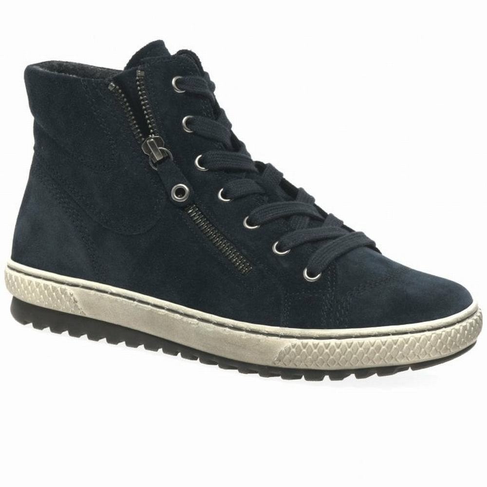 Blue Women\'s Gabor Bulner Casual Trainers | FIW-859031