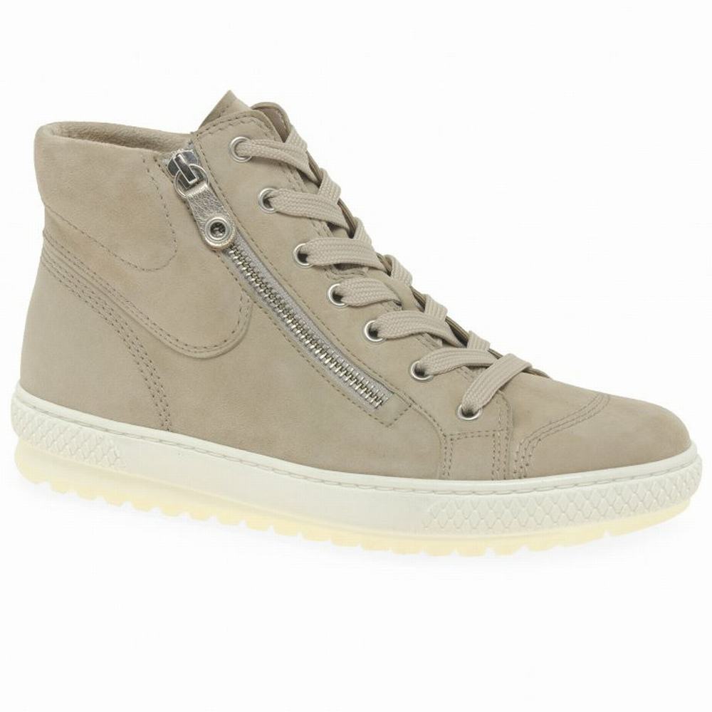 Grey Women\'s Gabor Bulner Casual Trainers | BMV-473619