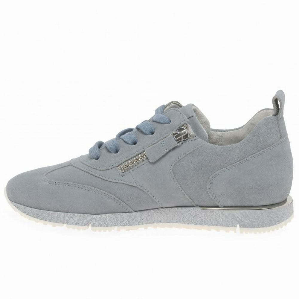 Turquoise Women's Gabor Wednesday Trainers | BNK-089714